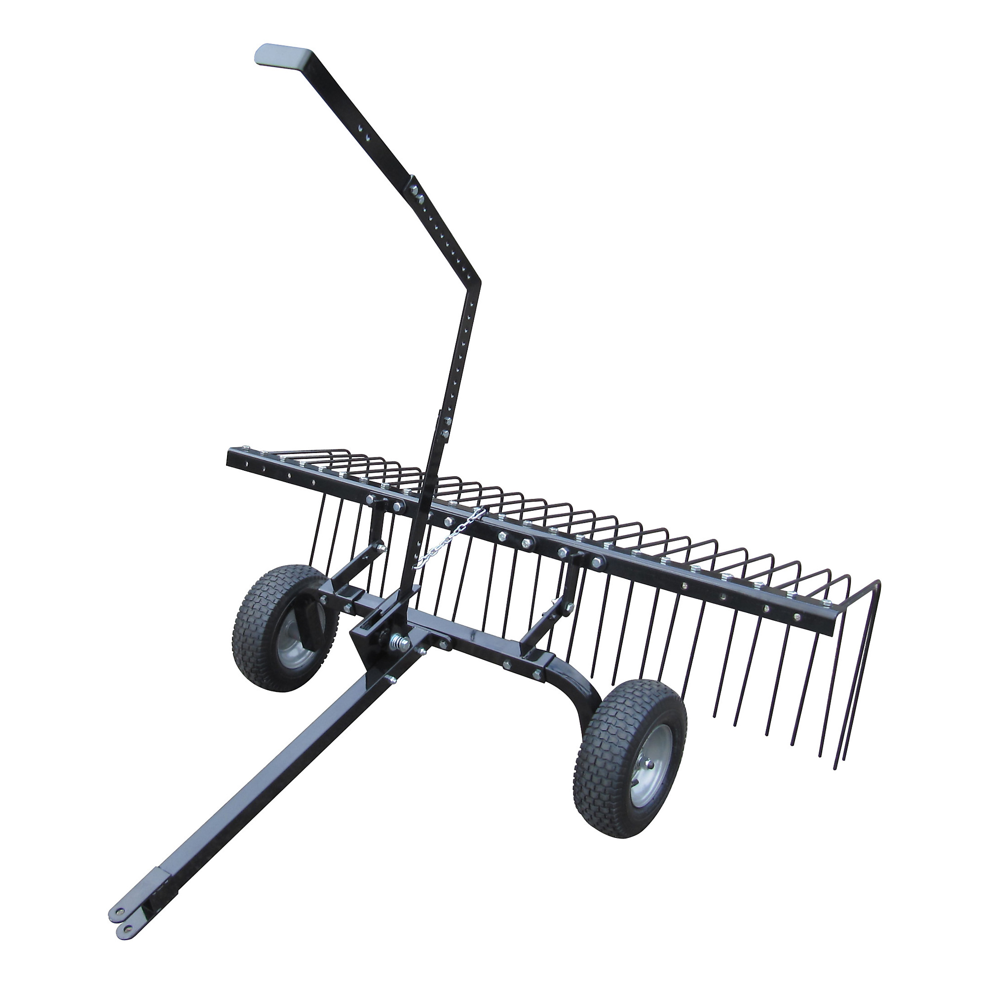 Yard Tuff 72in. Pine Straw Rake, Model# YTF-72PSR